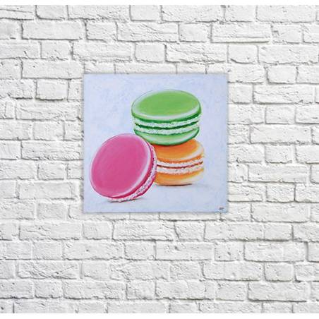 tableau macarons