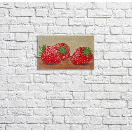 tableau fraises