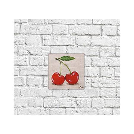 tableau cerises