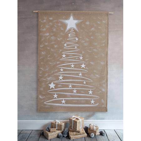 peinture sapin de Noël