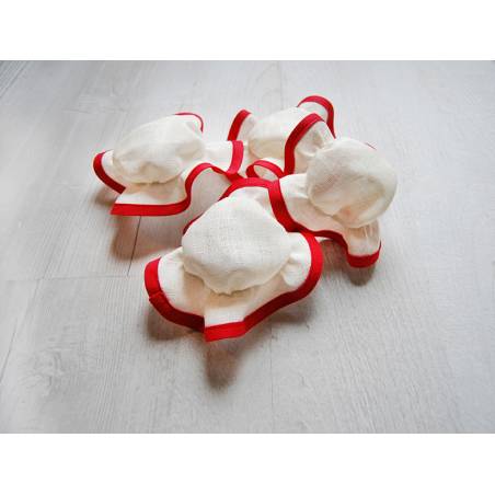 chapeau en lin à broder