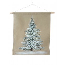 sapin durable sur tissu