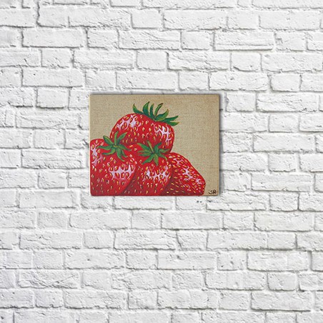 tableau fraises