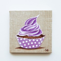 illustration cup cake